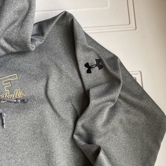 Women’s Under Armour USF Hooded Sweatshirt Gray S - Picture 4 of 6